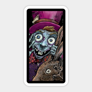 Mad Hatter & Hare Sticker